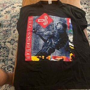 Vintage 1987 David Bowie The Spider Glass Tour Concert T-Shirt Size L